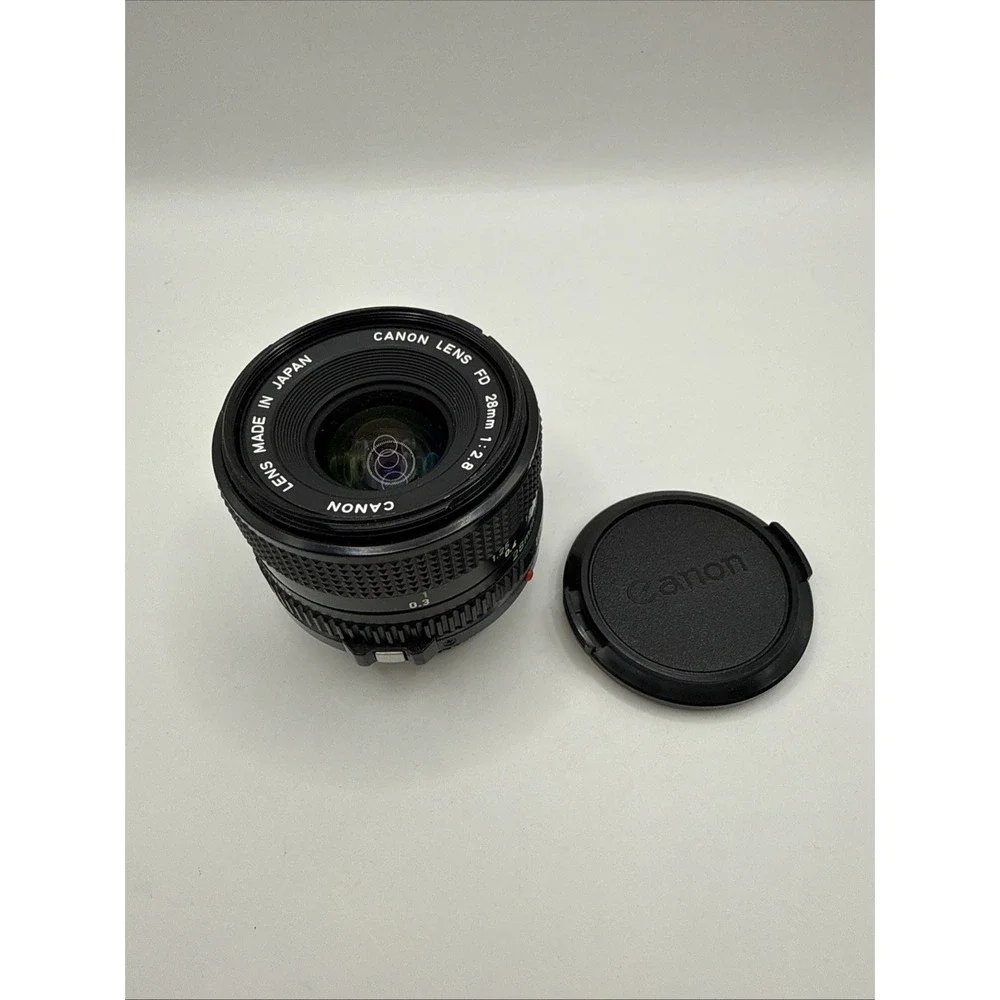 Canon 28mm 1:2.8 FD Lens Made In Japan Excellent!!